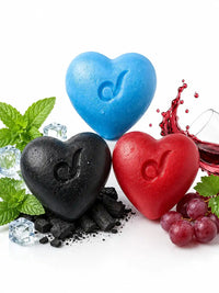 Mint Charcoal Red Wine Soap Combo | Handmade| 3*65gm