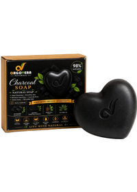 Activated Charcoal Soap – Pimple Control & Tan Removal | Handmade | 65gm