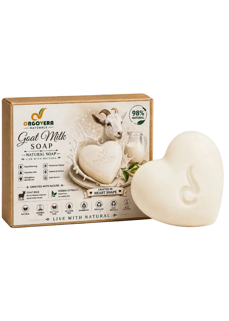 Goat Milk Soap – Gentle, Soft & Healthy Glow | Handmade | 65gm