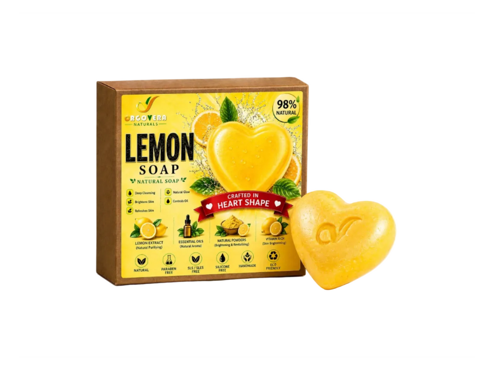 Lemon Bar-Brightening & glow | Handmade |65gm