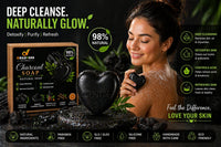 Activated Charcoal Soap – Pimple Control & Tan Removal | Handmade | 65gm